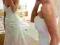 Piękna suknia ślubna gipiura koronka rozm 38