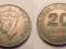 Malaya, 20 cents, 1948 r.