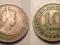 Malaya i Brytyjskie Borneo, 10 cents, 1953 r.