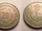 Jordania, 20 fils, 1949 r.