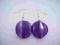 Kolczyki FIOLETOWE
