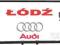 Ramka radiowa Audi A3 zaslepka na radio Lodz 177.2