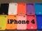 Etui silikonowe SILICON iPhone 4 4S 34 kolory +FOL