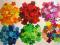 [totti-10] scrapki KWIAT NACIĘTY mix 1,5 i 2,5 cm