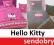 Pościel Hello Kitty Słodka Kotka 160x200 PROMOCJA