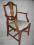 HEPPLEWHITE FOTEL DO BIURKA     BIEDERMEIER