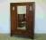 PIĘKNA SECESYJNA SZAFA Z LUSTRAMI !
