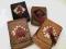 4 NOWE ETUI W STYLU COUNTRY - NA APARAT, MP3, TEL
