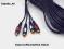 Kabel 2xRCA/2xRCA 1m GOLD (040-1,0)