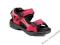 ECCO LIGHT HEATWAVE CZERWIEŃ SKÓRA R.24 SUPER!