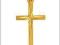 ZŁOTY KRZYŻYK NA KOMUNIE CHRZEST PR.585 - EJUBILER