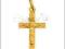 ZŁOTY KRZYŻYK NA KOMUNIE CHRZEST PR.585 - EJUBILER