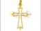 ZŁOTY KRZYŻYK NA KOMUNIE CHRZEST PR.585 - EJUBILER