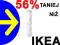 56% TANIEJ IKEA TEXTUR LAMPA PODŁOGOWA BIAŁA