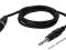 Przewód XLR żeński-jack mono, czarny, 6m / 026 -PL