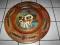 Talerz Dekoracyjny Drewniany, Góral, Olej