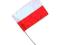 FLAGA POLSKI GADŻET KIBICA  - EURO 2012