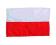 FLAGA POLSKI DUŻA GADŻET KIBICA  - EURO 2012