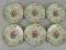 6 Talerzy 17,5 Rosebthal Sanssouci Diplomat Ivory