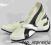 Sportowe balerinki # buty # white - black f52 38