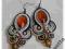 SUTASZ kolczyki MARISSA soutache DELFINKI