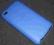 Pokrowiec Etui Silicon iPod 4 Touch 4G niebieski