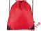 Plecak worek czerwony wzmocniony 760.004