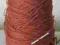 Włóczka,przędza,len-rudy-380 gram