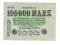 Banknot 100 000 marek - 1923 r., Niemcy .