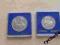jan pawel II 2szt - srebrne monety