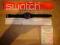 swatch czarny GB247 BLACK SUIT uzywany z gwarancja