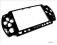 PSP SLIM 2003 2004 CZARNY PANEL PRZEDNI FACEPLATE