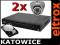 ZESTAW MONITORING 2 X KAMERA REJESTRATOR Z210