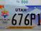 Utah : tablica rejestracyjna z USA