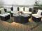 Zestaw Acapulco meble ogrodowe technorattan rattan