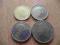 HISZPANIA   zestaw 4 szt.monet