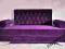 SOFA LUX FIOLET do salonu, do butiku