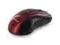 Mysz optyczna 'STYLE' USB 1200dpi czerwony metalik