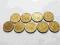 zestaw9x10 centimes Francja od 1990-00 każda inna