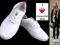 Atmosphe #88 LondonStyleTrampki Tenisówki biel r39