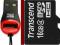 TRANSCEND MICROSDHC 16 GB  + ADAPTER + CZYTNIK M2