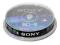 10x SONY BD-R 25GB Blu Ray 6xSpeed Cacke Box GW FV