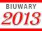 Kalendarz biurkowy A2 typu "BIUWAR" 2013