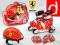 FERRARI -- KOMPLET WROTKI ROLKI +KASK +OCHR. 31-34