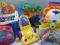 zestaw zabawek fisher price lew pianino odkurzacz