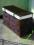 Kufry wiklinowe WENGE KOSZ 100/40/60 SKRZYNIA