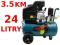 KOMPRESOR SPRĘŻARKA 24 L olejowy MOCNY 3.5KM eu