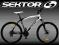 PRO MTB 26 ROWER SEKTOR STEALTH SUNTOUR TARCZÓWKI