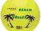 Piłka gumowa PCV Volley Beach Neon