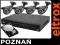 ZESTAW MONITORINGU REJESTRATOR 4 KAMERY CCTV Z037